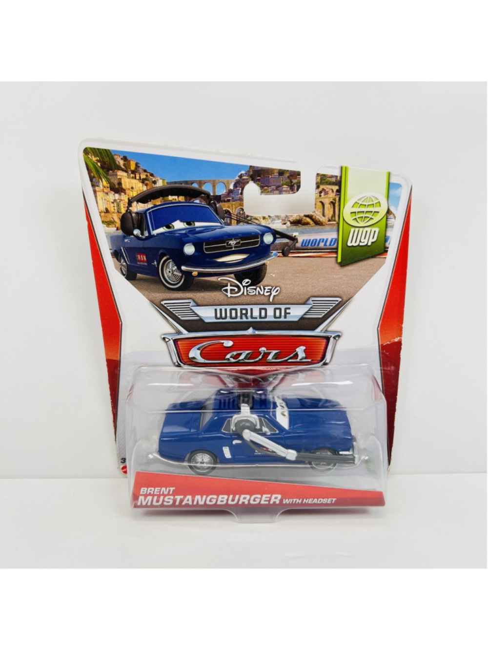 Disney Pixar Cars: Brent Mustangburger with Headset – WGP Series #15/17